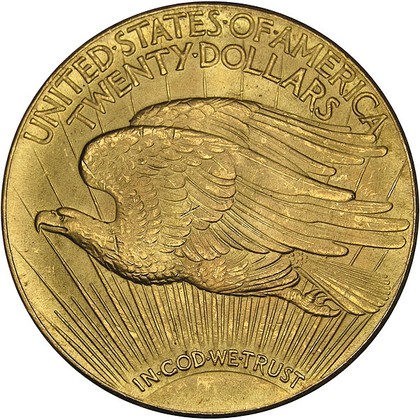 20 $ US (Double Eagle)